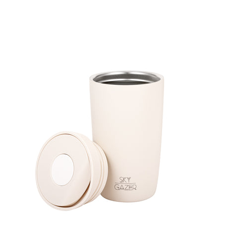 Click & Sip Insulated Cup 355mL - Cream