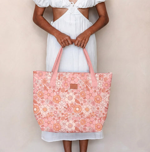 The Anywhere Bag- Flower Power