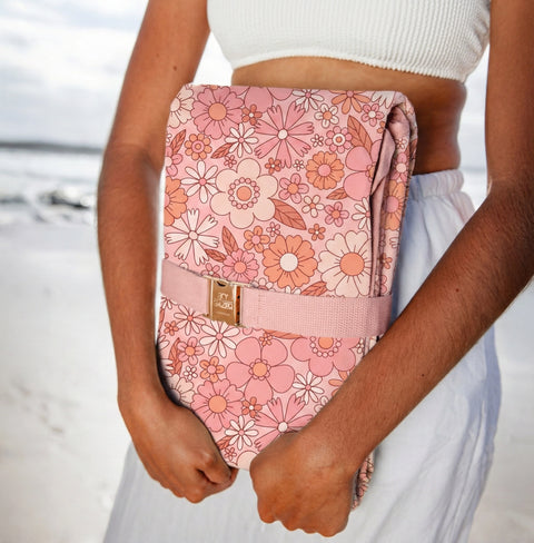 The Anywhere Picnic Mat- Flower Power