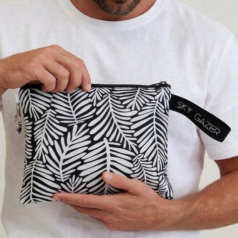 Multi-Purpose Reusable Bags (Pack of 4) Black Leaf- NEW IN!