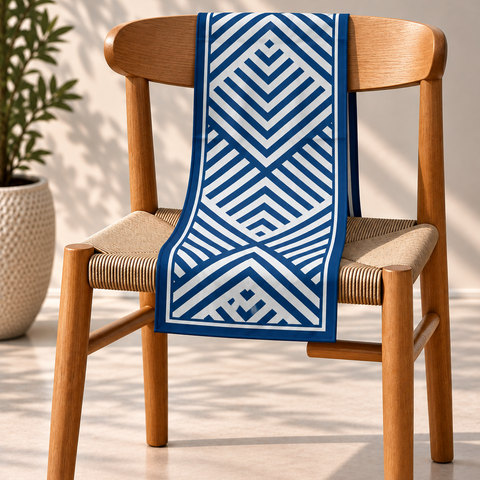 Cooling Towel- Tri Blue