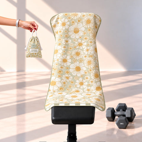 Reversible Hooded Gym Towel- Casuarina