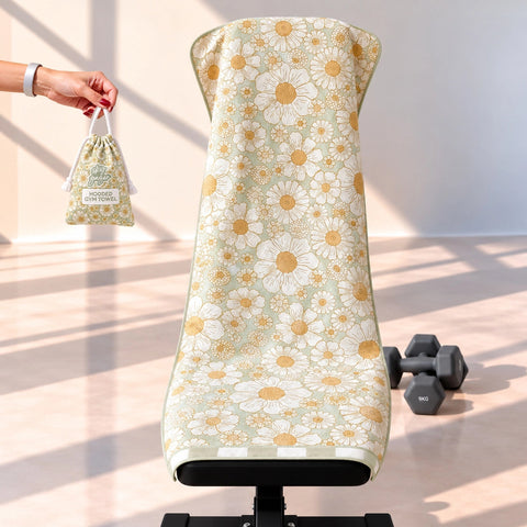 Reversible Hooded Gym Towel- Casuarina