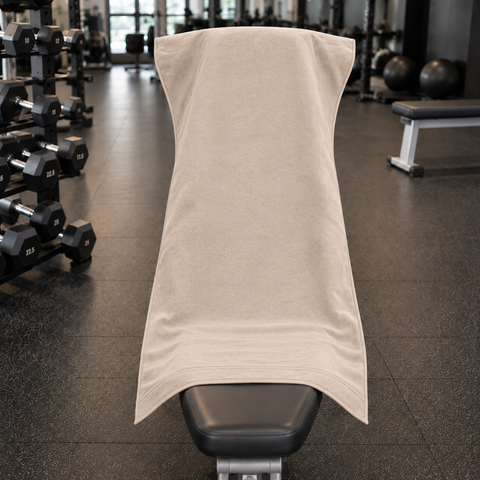 Reversible Hooded Gym Towel- Tri Neutral