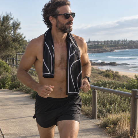 Cooling Towel- Linea Black