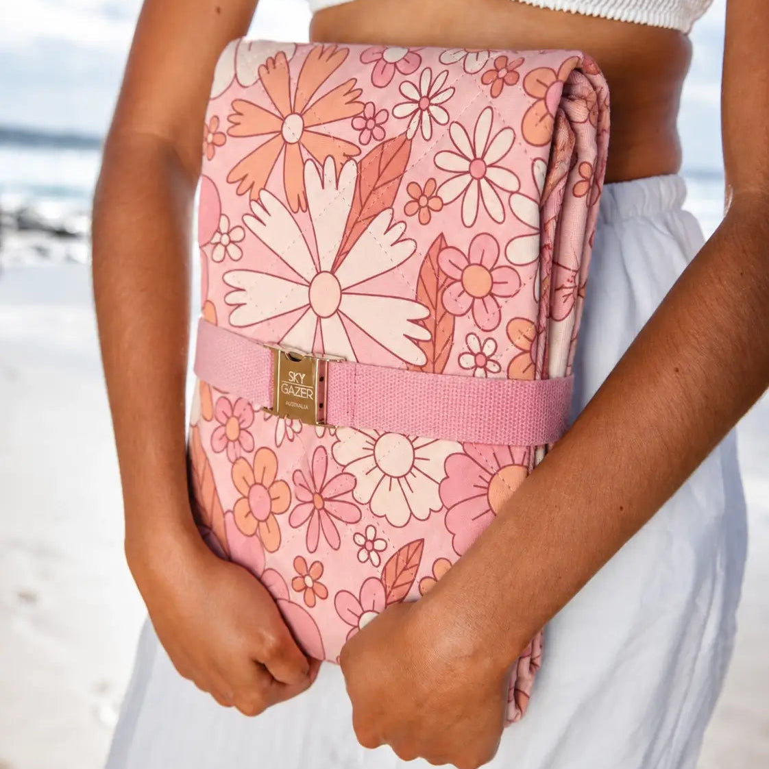 The Anywhere Picnic Mat- Flower Power