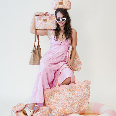 The Anywhere Bag- Flower Power