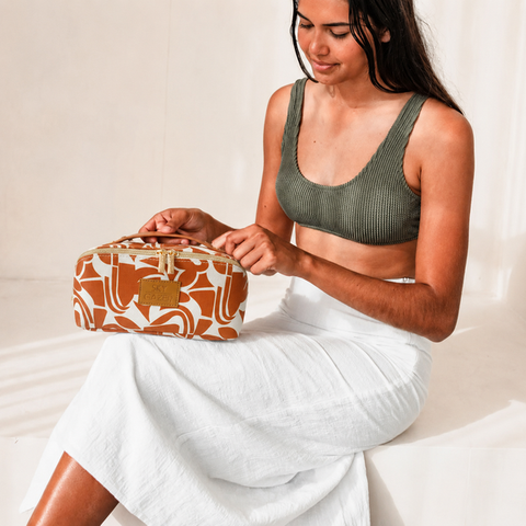 Make-Up Bag- Terra Bloom