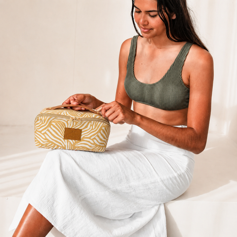 Make-Up Bag- Wild Lines