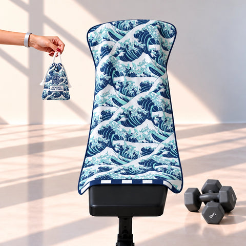 Reversible Hooded Gym Towel- Mandalay