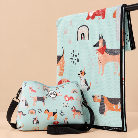 Sand Free Dog Towel- Rocky