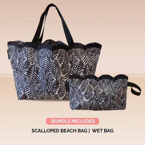 Scallop Beach & Wet Bag Bundle (Save $13!)