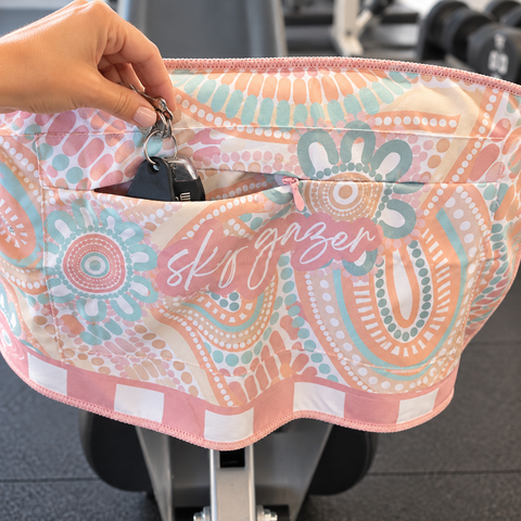 Reversible Hooded Gym Towel- Malua