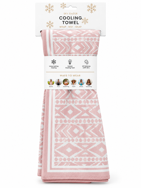 Cooling Towel- Sunkissed Tribal