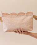 Scalloped Wet Bag- Amber Bloom