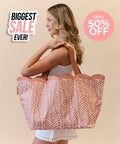 Scalloped Beach Bags