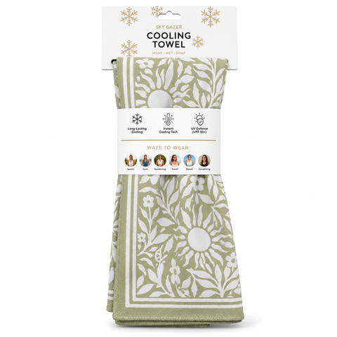 Cooling Towel- Sage Soleil