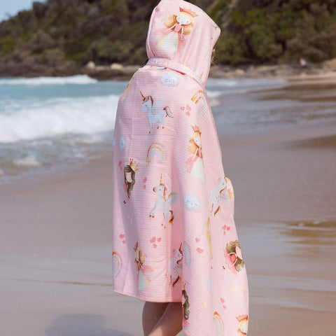 Hooded Towel (& Wet Bag)- Freya