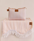 Sky Gazer classic sand-free beach towel in Natural