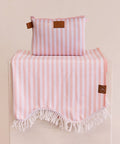 Sky Gazer classic sand-free beach towel in Blush pink
