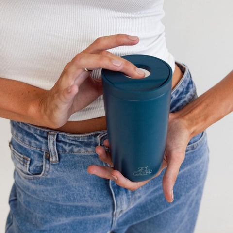 Sky Gazer Click & Sip insulated reusable cup