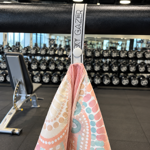 Reversible Hooded Gym Towel- Malua