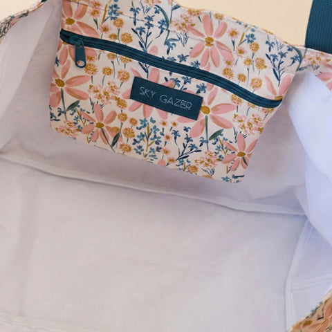 Scalloped Beach Bag- Yamba