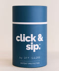 Sky Gazer Click & Sip insulated cup in Navy blue