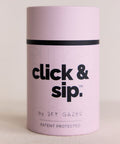 Sky Gazer Click & Sip insulated cup in Blush pink