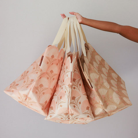 Scalloped Beach Bags