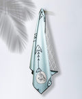 Sand Resistant, odourless, ultra-absorbent and quick dry, luxury beach towels.